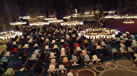 Ayasofya Camii'nde ikinci sabah namazı yoğunluğu