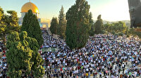 Mescid-i Aksa’da Kurban Bayramı namazı