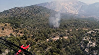 Fethiye’de orman yangını