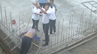 Göğsüne inşaat demiri saplanan adam uzun uğraşlar sonucu böyle kurtarıldı