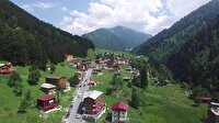 Karadeniz'in cennet köşesinde bayram yoğunluğu: Akın akın Ayder'a gidiyorlar