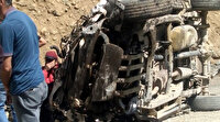 Hakkari'de bir araç uçuruma devrildi: 6 kişi hayatını kaybetti