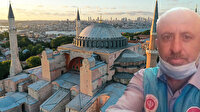 Ayasofya Camii'nde görevli müezzin Osman Aslan kalp krizi geçirerek hayatını kaybetti