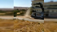 Elazığ'da meydana gelen hortum vatandaşlar tarafından görüntülendi