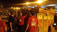 Türkiye'nin yardım eli dünyanın dört bir yanına ulaşıyor: Tıbbi malzeme yardımı Beyrut'a ulaştı