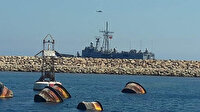Libya'da dikkat çeken görüntü: TSK'ya ait fırkateyn El Khums limanı yakınlarında görüntülendi