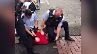 Alman polisinden Türk gence 'George Floyd' müdahalesi
