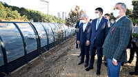 Bakan Kurum, İstanbul'da ilk olan gürültü bariyeri projesini inceledi