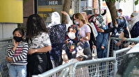 Diyarbakır'da PTT kuyruğunda sosyal mesafe unutuldu: Endişe duyanlar oldu