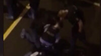 Almanya'da polis şiddeti: Yere yatırılan kişinin kafasına tekme attılar
