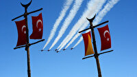 Türk Yıldızları'ndan Ahlat semalarında nefes kesen gösteri