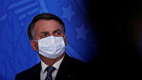 Brezilya Devlet Başkanı Bolsonaro, eşinin banka hesabını soran muhabire yumruk atmak istediğini söyledi