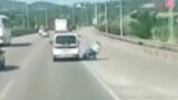 Bursa’da trafikte korku dolu anlar