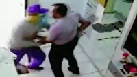 Cesur güvenlikçi silahlı soyguncuları tek başına püskürttü
