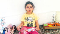 Konvoydan açılan ateş minik Neriman'ı bu hale getirdi