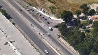Çorum’da helikopterli trafik denetimi
