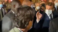 Macron, Hizbullah lideriyle yaptığı görüşmeyi haberleştiren gazeteciyi azarladı