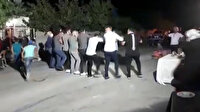 Bilinçsiz vatandaşların maskesiz mesafesiz korona halayı