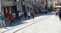 Vaka artışının ardından İstiklal Caddesi’nde maske ve sosyal mesafe denetimi sıklaştı