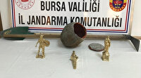 Film gibi dolandırıcılık: Tarlaya önce gömdüler sonra altın diye kandırdılar
