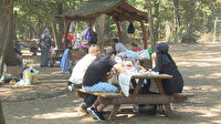 Belgrad Ormanı tıklım tıklım, sosyal mesafe sıfır
