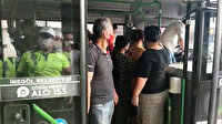 Bursa'da ayakta yolcu kısıtlamasına uyulmadı: Toplam 40 yolcu taşıyan minibüse ceza kesildi