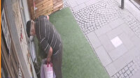 Ümraniye'de yaşlı adam çiçek saksılarını böyle çaldı
