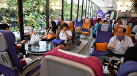 Tayland'da uçak yemeklerini özleyenler için özel restoran açıldı