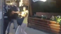 Bursa'da maskesiz gezen kadın kendisine ceza yazan polislere hakaret etti