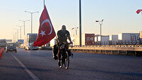 Almanya'dan Türkiye'ye 42 gün pedal çevirdi, 18 kilo verdi