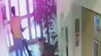 Başakşehir’de mahalle sakinlerini bıktıran hırsız kamerada
