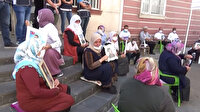 CHP önce HDP'yi sonra evlat nöbeti tutan aileleri ziyaret etti: Aileler tepki göstererek 'izin almak için içeri girdiler' dedi