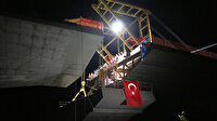 16 il birleşti: Stratejik konumdaki köprüde son montaj yapıldı