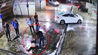 Yerden yere vurdukları adamı dövdükten sonra araca koyup kaçırdılar