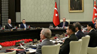 MGK, Cumhurbaşkanı Erdoğan başkanlığında toplandı