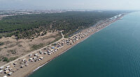 Antalya'da denize sıfır bedava tatil: Çardak beach