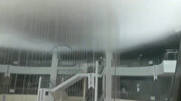 Beylikdüzü'nde bir AVM'de yangın paniği: İlk görüntüler geldi