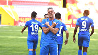 Erzurumspor yeni transferiyle deplasmanda coştu