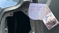 İki bin 500 liralık stop lambasını söküp 'ihtiyacım vardı' diye 5 lira bıraktı: Gerçeği öğrenince nefes aldı