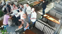 Beylikdüzü'nde iki şirketin sahipleri arasındaki kavga kamerada