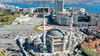 Taksim Camii'nde sona doğru: Yüzde 80'i tamamlandı