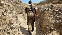 Ermenistan ordusuna ait komuta gözlem noktası yok edildi askerler mevzileri bırakıp kaçtı