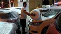 İstanbul'da dolu paniği: Araç sahipleri kapalı otoparklara akın etti