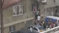 Ataşehir'de can pazarı: Evde çıkan yangında anne ve çocukları son anda kurtardılar