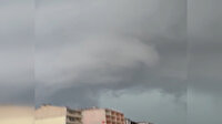 Meteorolojinin uyarılarının ardından Marmaraereğlisi'ni hortum vurdu