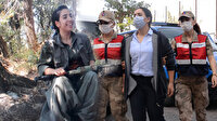 Kırmızı kategorideki teröristle irtibatlı olduğu tespit edilen 'avukat' Merve Doğan adliyede