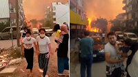 Hatay'daki yangında alevler yeniden evlere sıçradı