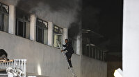 Ankara'da hastanede korkutan yangın: Bir hasta yatağını ateşe verdi