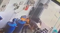 Eline dezenfektan döküp, atık yakmaya kalkınca alevler içinde kaldı
