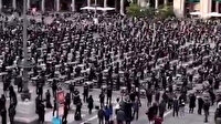 İtalya'da krizdeki organizasyon şirketleri hükümeti protesto etti